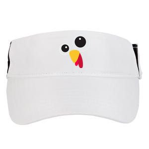 Thanksgiving Turkey Face Costume Set Adult Drive Performance Visor