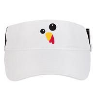 Thanksgiving Turkey Face Costume Set Adult Drive Performance Visor