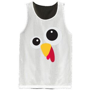 Thanksgiving Turkey Face Costume Set Mesh Reversible Basketball Jersey Tank