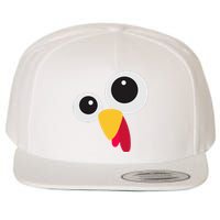 Thanksgiving Turkey Face Costume Set Wool Snapback Cap