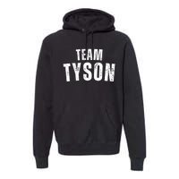 Team Tyson Family Personalized Name Vintage Premium Hoodie