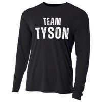 Team Tyson Family Personalized Name Vintage Cooling Performance Long Sleeve Crew