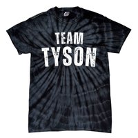 Team Tyson Family Personalized Name Vintage Tie-Dye T-Shirt