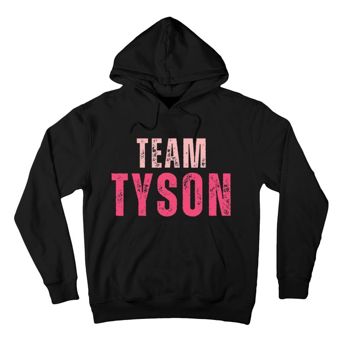 Team Tyson Family Last Name Tyson Vintage Hoodie