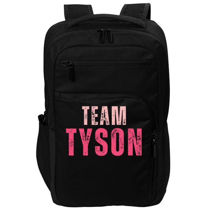 Team Tyson Family Last Name Tyson Vintage Impact Tech Backpack