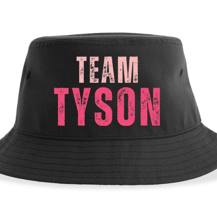 Team Tyson Family Last Name Tyson Vintage Sustainable Bucket Hat