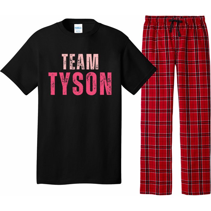 Team Tyson Family Last Name Tyson Vintage Pajama Set