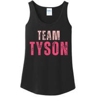 Team Tyson Family Last Name Tyson Vintage Ladies Essential Tank