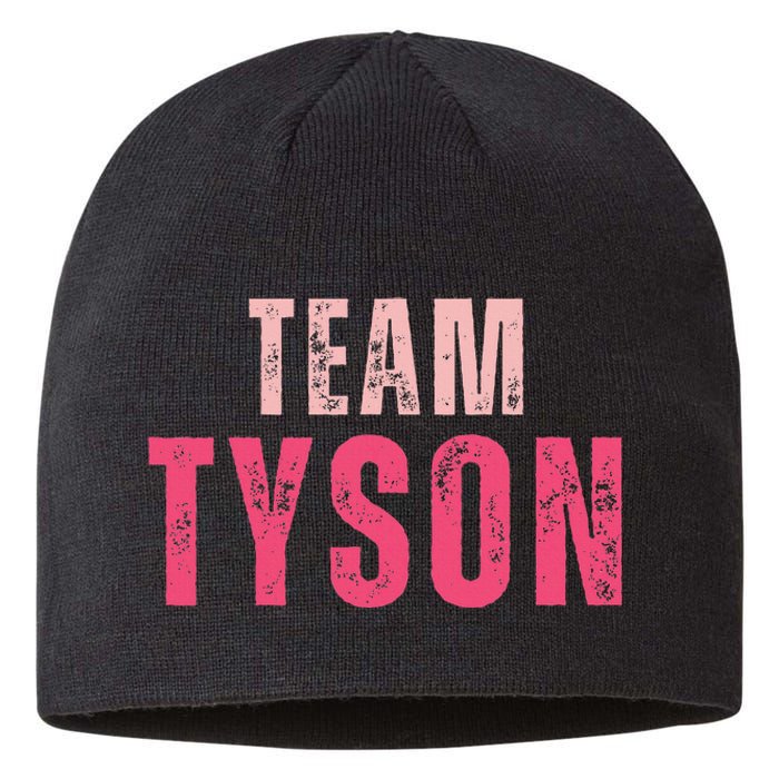 Team Tyson Family Last Name Tyson Vintage Sustainable Beanie