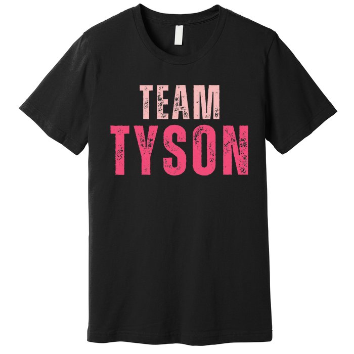 Team Tyson Family Last Name Tyson Vintage Premium T-Shirt