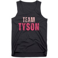 Team Tyson Family Last Name Tyson Vintage Tank Top