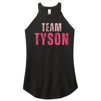 Team Tyson Family Last Name Tyson Vintage Women's Perfect Tri Rocker Tank