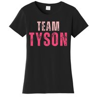 Team Tyson Family Last Name Tyson Vintage Women's T-Shirt