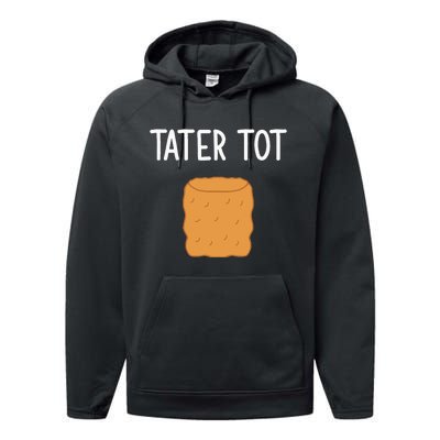 Tater Tot Funny Jokes Sarcastic Performance Fleece Hoodie