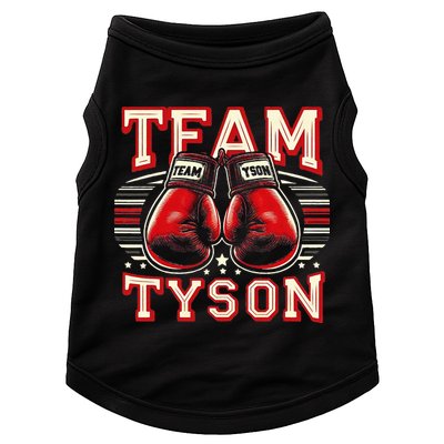 Team Tyson Family Personalized Name Doggie Tank