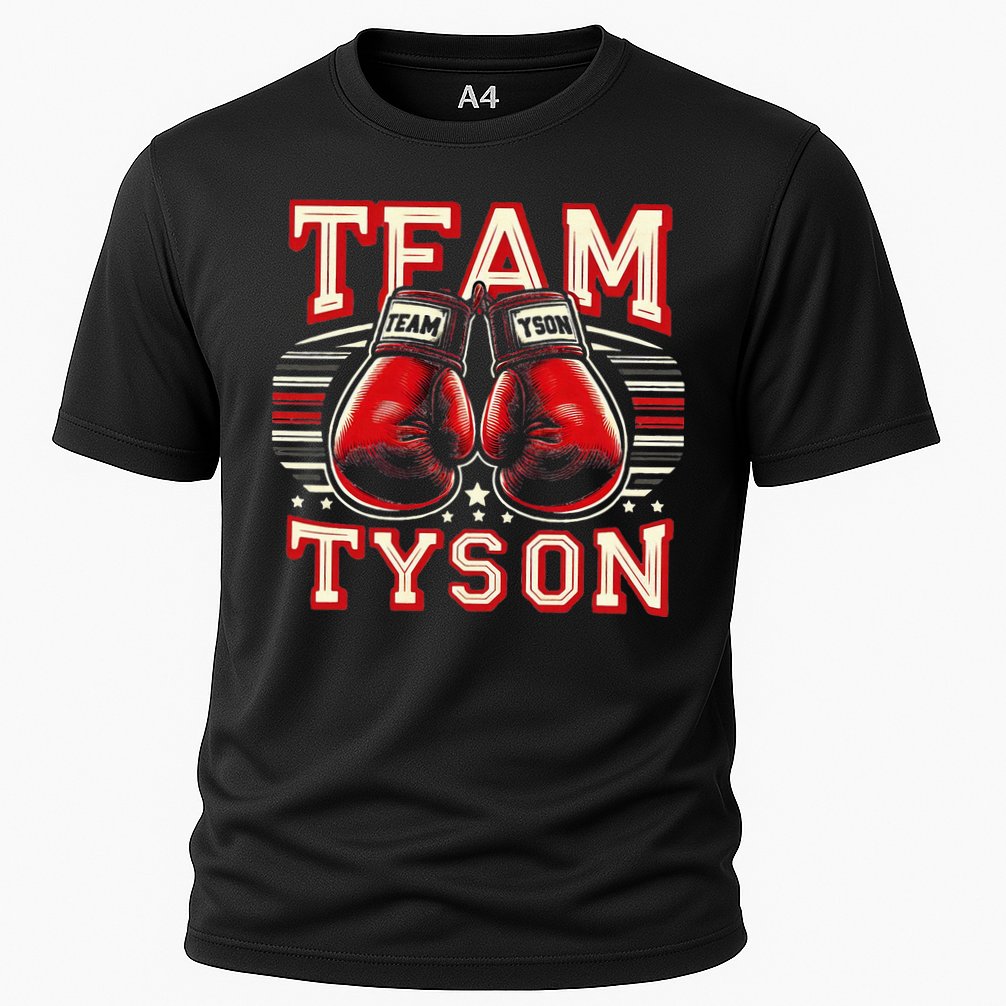 Team Tyson Family Personalized Name Cooling Performance Crew T-Shirt