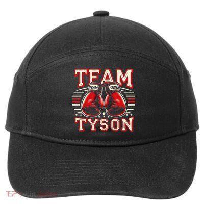 Team Tyson Family Personalized Name 7-Panel Snapback Hat