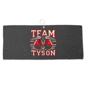 Team Tyson Family Personalized Name Large Microfiber Waffle Golf Towel