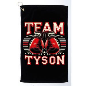 Team Tyson Family Personalized Name Platinum Collection Golf Towel