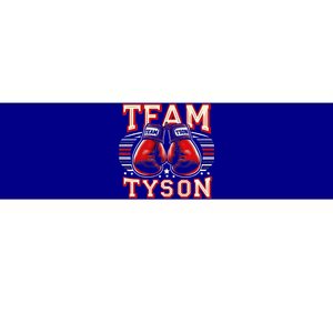 Team Tyson Family Personalized Name Bumper Sticker