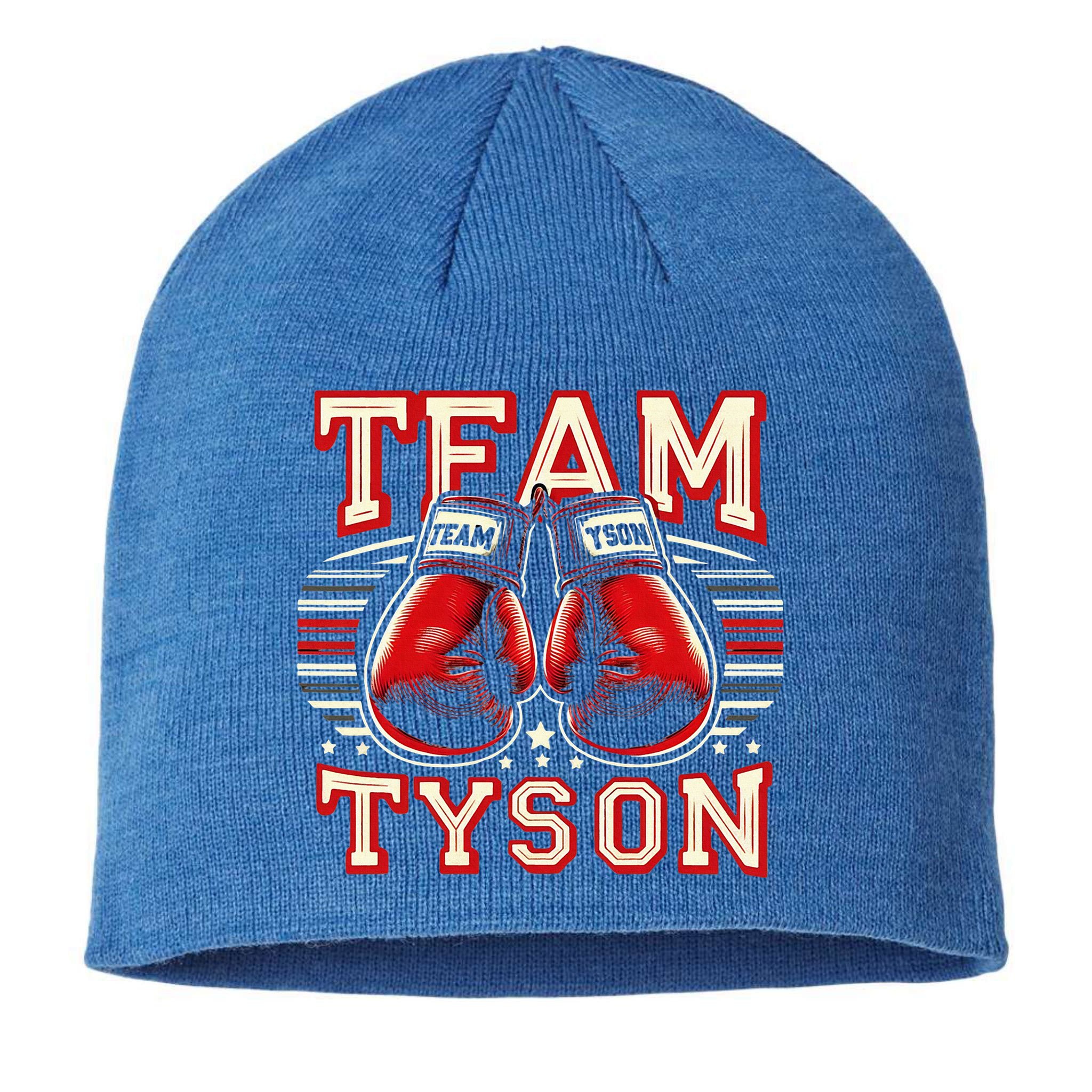 Team Tyson Family Personalized Name Sustainable Beanie