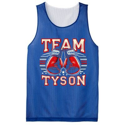 Team Tyson Family Personalized Name Mesh Reversible Basketball Jersey Tank