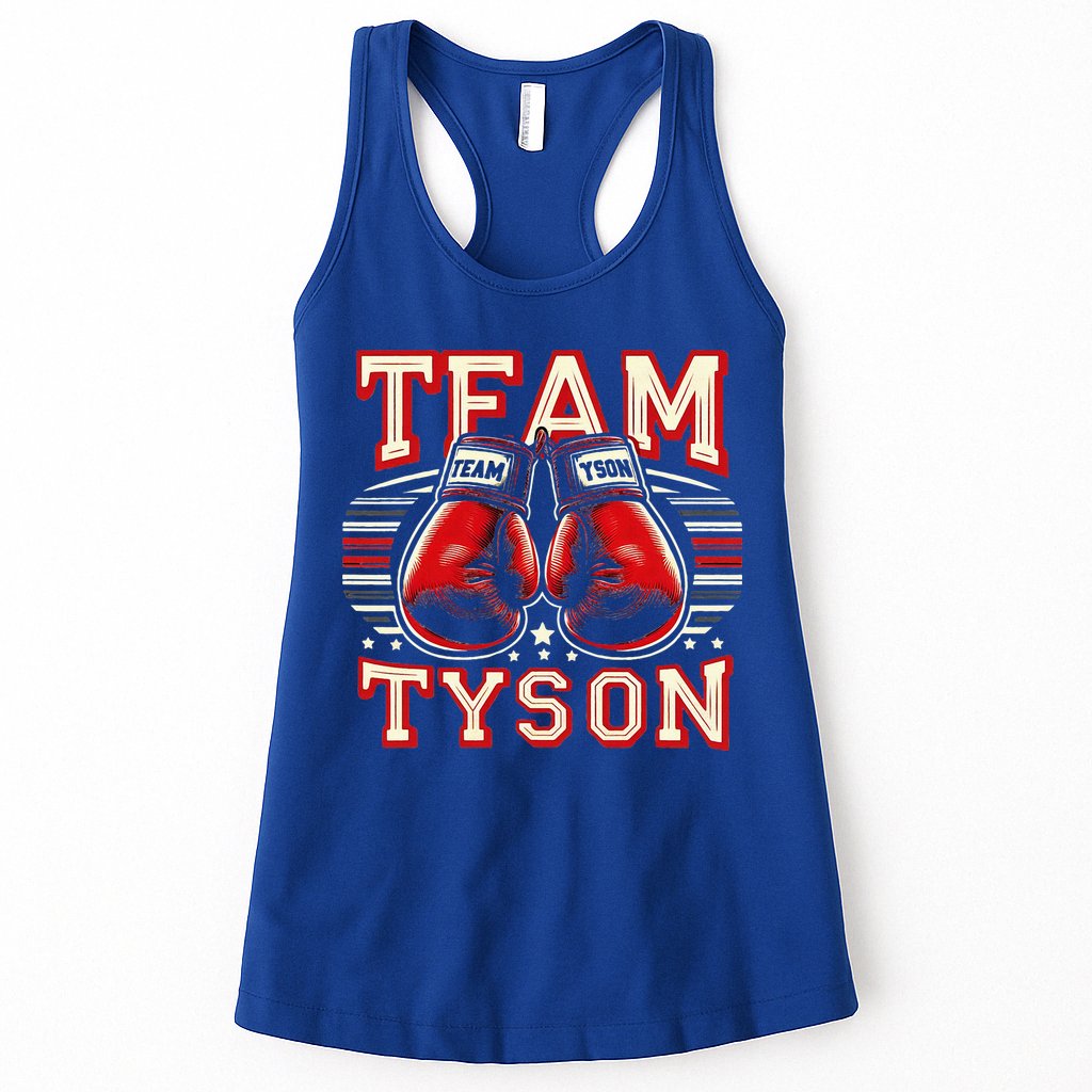 Team Tyson Family Personalized Name Womens Tank Top