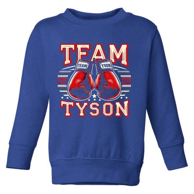 Team Tyson Family Personalized Name Toddler Sweatshirt