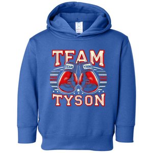 Team Tyson Family Personalized Name Toddler Hoodie