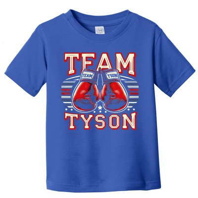 Team Tyson Family Personalized Name Toddler T-Shirt