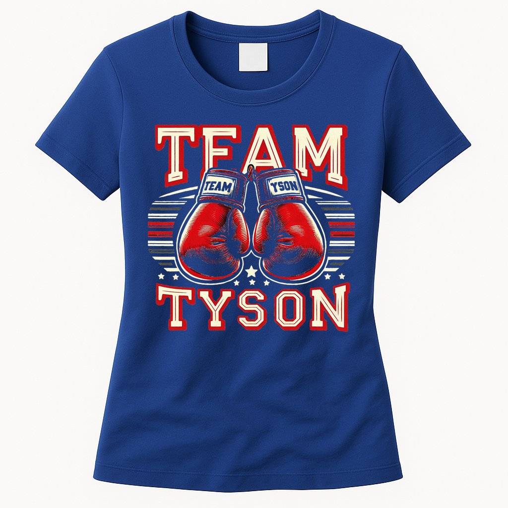 Team Tyson Family Personalized Name Womens T-Shirt