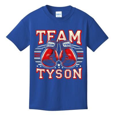 Team Tyson Family Personalized Name Kids T-Shirt
