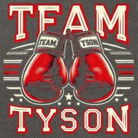 Team Tyson Family Personalized Name Cotton Canvas Backpack
