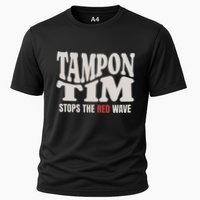 Tampon Tim  Funny Political Cooling Performance Crew T-Shirt