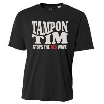 Tampon Tim  Funny Political Cooling Performance Crew T-Shirt