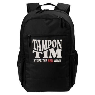 Tampon Tim  Funny Political Daily Commute Backpack