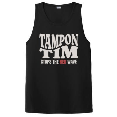 Tampon Tim  Funny Political PosiCharge Competitor Tank