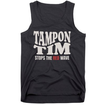 Tampon Tim  Funny Political Tank Top