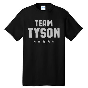 Team Tyson Family Personalized Name Tyson Tall T-Shirt