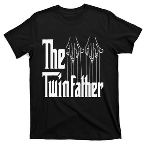 The Twinfather Funny Father Of Twins Twin Daddy T-Shirt