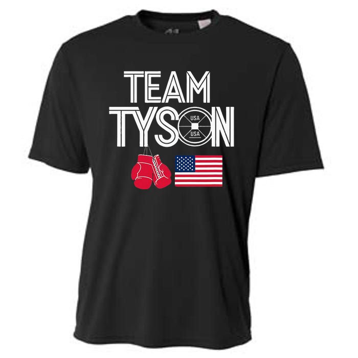 Team Tyson Family Personalized Name Vintage Cooling Performance Crew T-Shirt