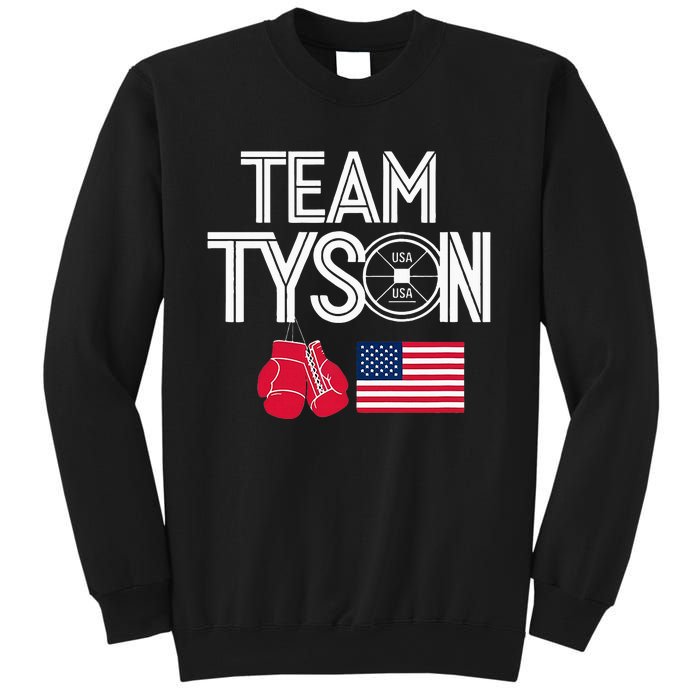 Team Tyson Family Personalized Name Vintage Sweatshirt