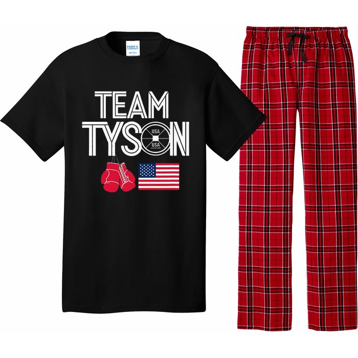 Team Tyson Family Personalized Name Vintage Pajama Set