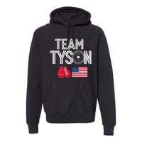 Team Tyson Family Personalized Name Vintage Premium Hoodie