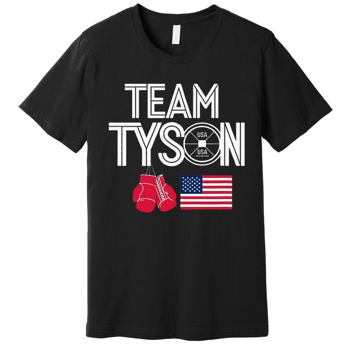 Team Tyson Family Personalized Name Vintage Premium T-Shirt