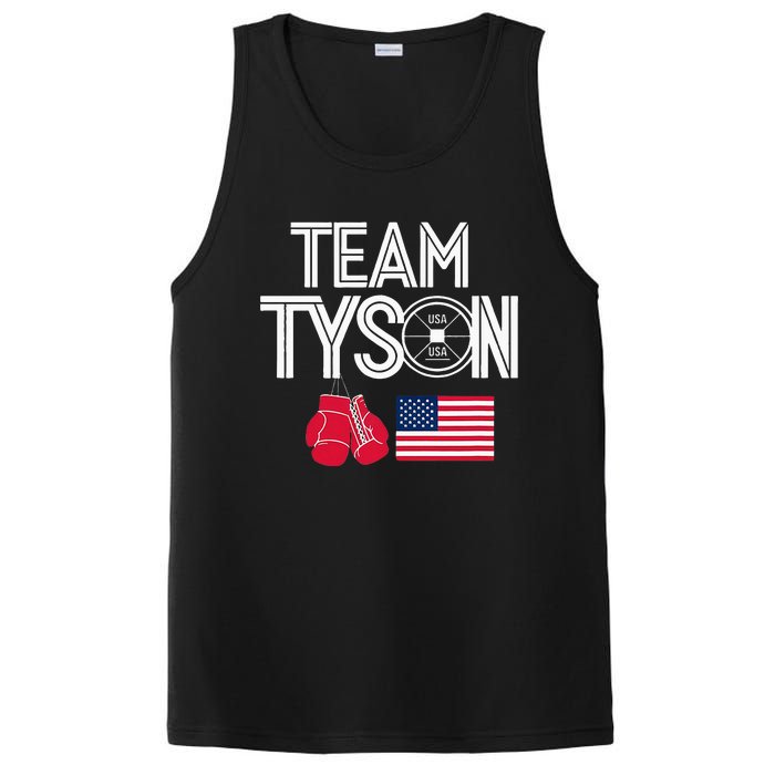 Team Tyson Family Personalized Name Vintage PosiCharge Competitor Tank