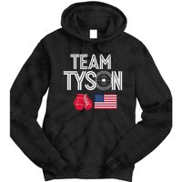 Team Tyson Family Personalized Name Vintage Tie Dye Hoodie