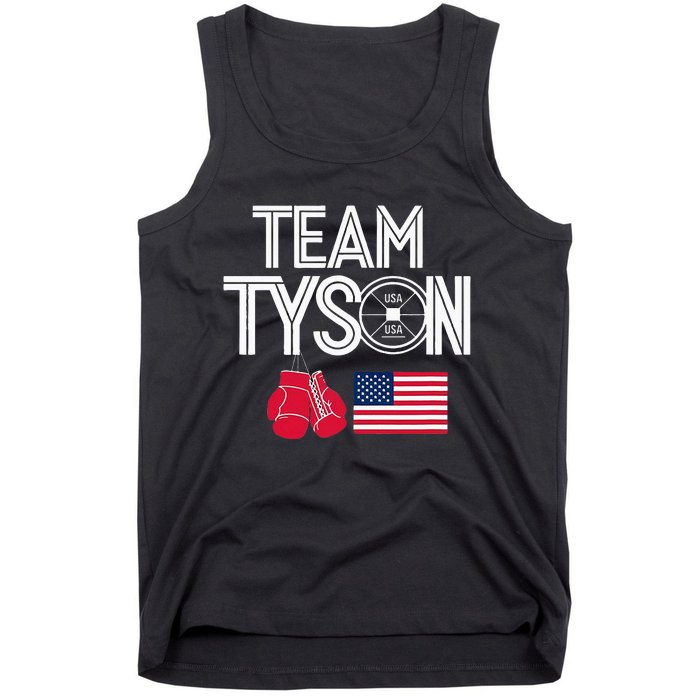 Team Tyson Family Personalized Name Vintage Tank Top