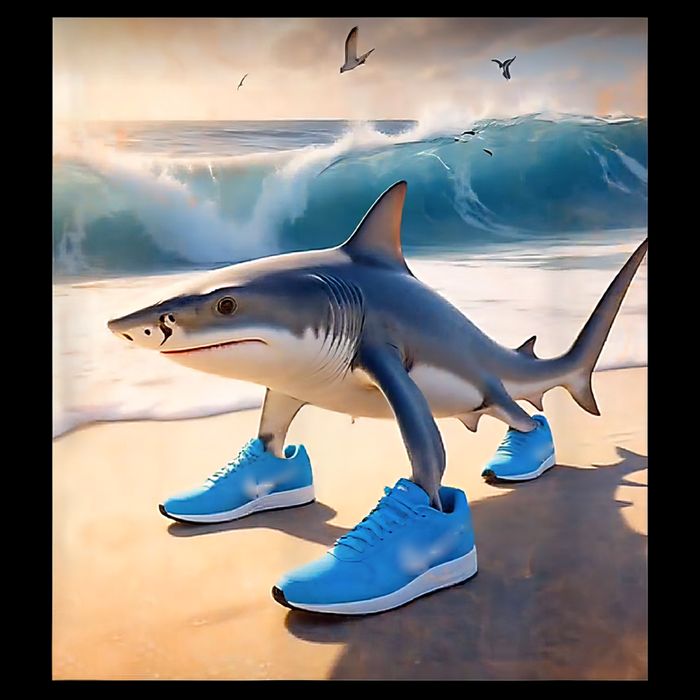 Tralalero Tralala Funny Gen Alpha Shark Meme  City Backpack
