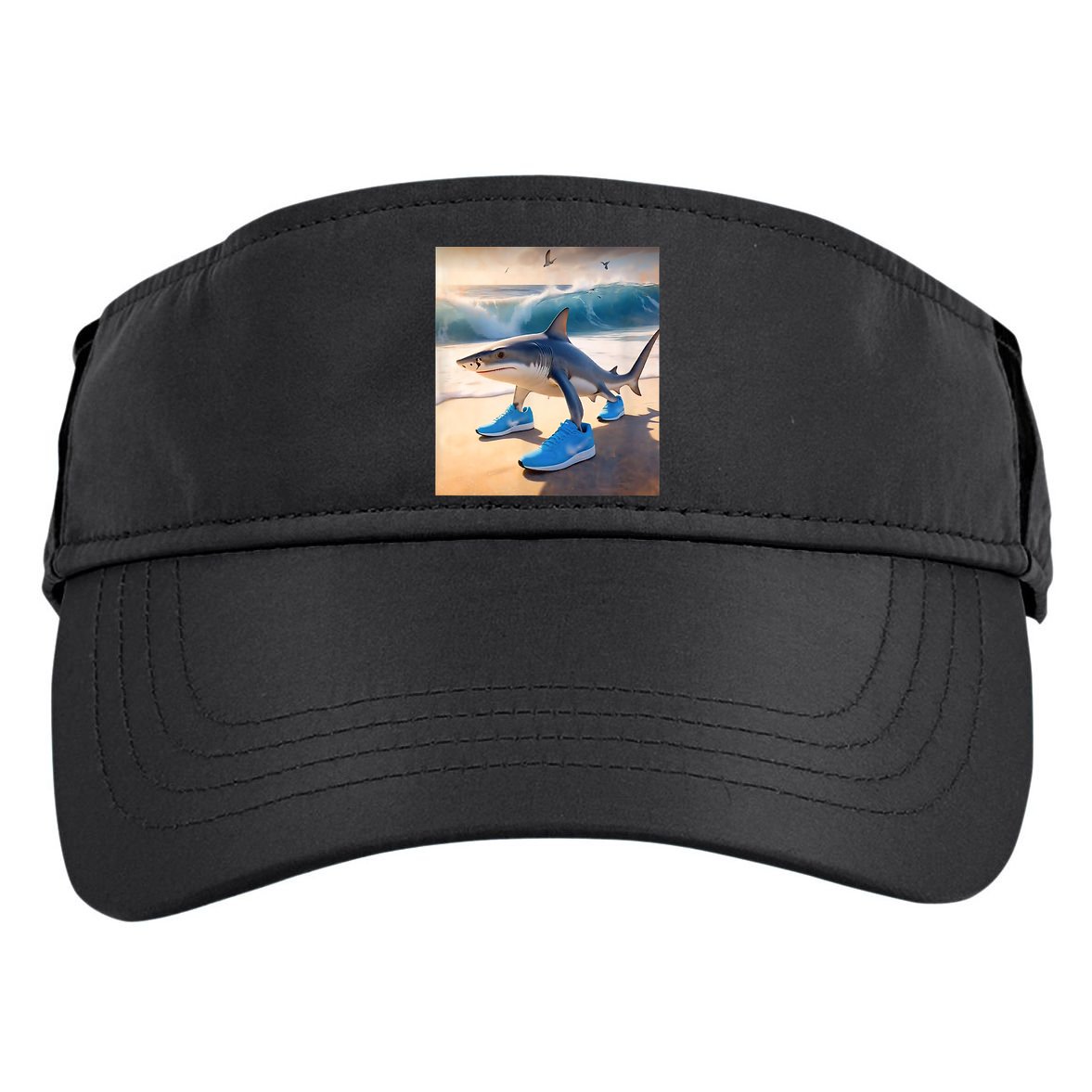 Tralalero Tralala Funny Gen Alpha Shark Meme  Adult Drive Performance Visor